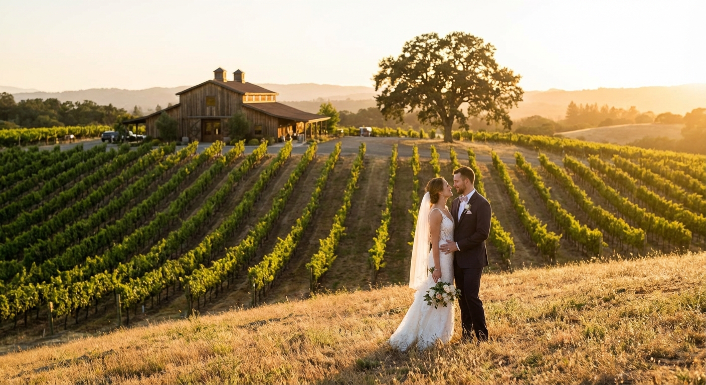 Beautiful Wedding Photo Locations Around Paso Robles Wineries