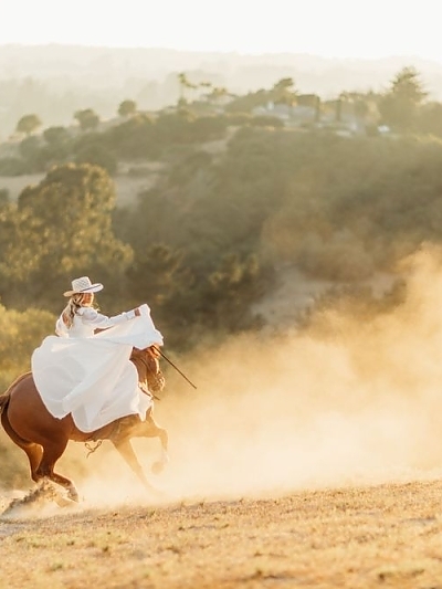 Equestrian Wedding Ceremony