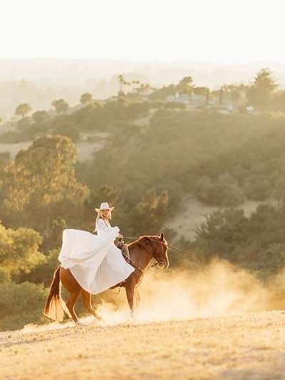 Equestrian Wedding Ceremony